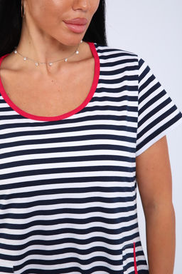 Платье оверсайз с карманами USHI