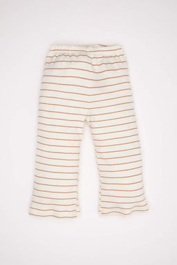 Полосатый пижамный комплект с длинными рукавами для маленьких мальчиков - Defacto фото 2