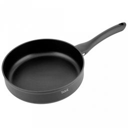 Сковорода с антипригарным покрытием д26см Flavour h7см, дно s4,5мм, глубокая, кованный алюминий, бакелитовая ручка, TalleR (Китай) Подходит для всех видов плит, включая индукционную.