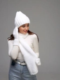 Комплект Грация new (шапка+шарф+варежки) - Tamasha фото 4