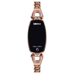 Часы наручные Skmei женские электронные 1588rose-gold