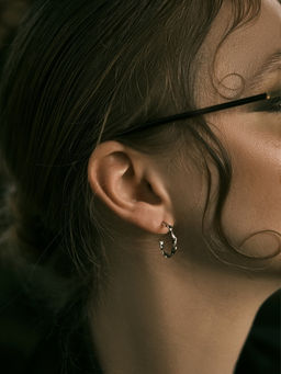 Серьги набор 5 пар Леди линии, цвет белый в серебре - Queen fair фото 8