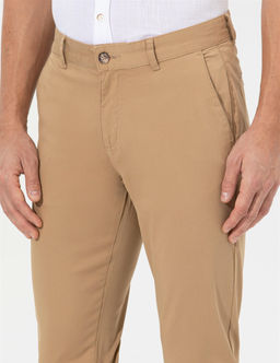 Camel Slim Fit Kanvas Pantolon - Pierre cardin фото 5