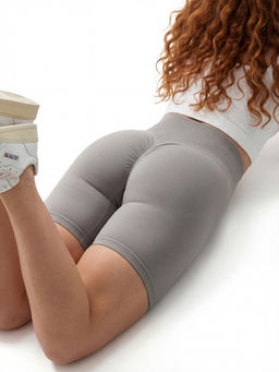 Велосипедки Вишня женские нейлон с спандексом голубые - Mtforce фото 55