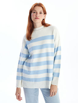 Bisiklet Yaka Kad?n Triko Kazak - Waikiki фото 3