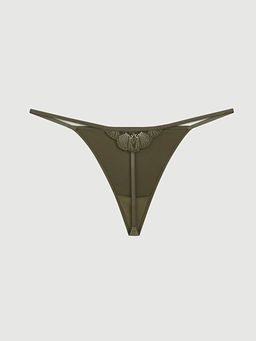 Dantel Detayl? Fantezi Tanga K?lot