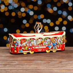 Цена за 5 шт. Подарочная коробка Трамвай красный , 33 х 9 х 11 см - Simaland фото 8