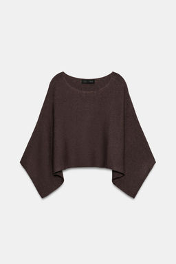 JERSEY CAPA CORTO PUNTO / Marr?n - Zara фото 6