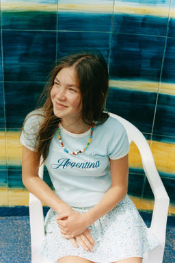 CAMISETA ESTAMPADO ARGENTINA / Azul