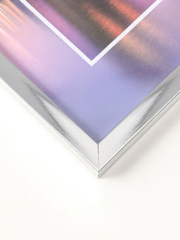 Набор фоторамок для фото 30×40 см Lumo, 3 шт., (пластиковый экран), серебро