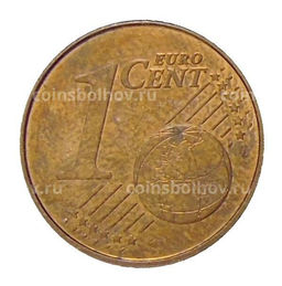 Монета 1 евроцент 2018 года Испания