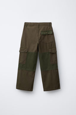 STRAIGHT-LEG PATCH TROUSERS - Zara фото 2