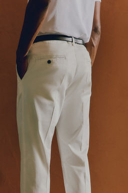 Pantalon de algodon Slim Fit - H&m фото 3