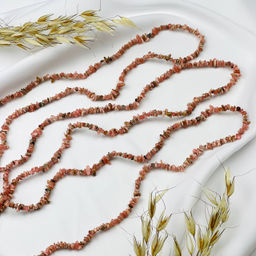 Бусины для украшений из Родохрозита крошка