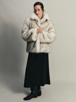 Шуба из искусственного меха / Zarina  фото 4