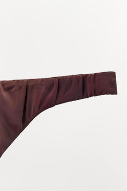 SATIN THONG - Zara фото 5