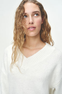 Jersey con escote en V - H&m фото 2