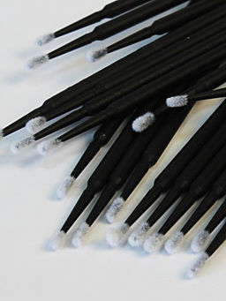 TF СТТ57 Аппликаторы для окрашивания и ламинирования бровей и ресниц Black (10 шт.)