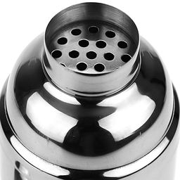 Шейкер из нержавеющей стали 350мл, д7,7см h16см, в цветной коробке (Китай)