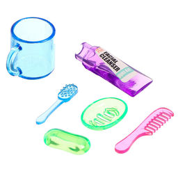 Набор мебели для кукол «Уборная», раковина, зеркало, аксессуары