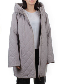 F-806 GRAY BEIGE Куртка демисезонная женская (100 гр. холлофайбер) - Fashion фото 6