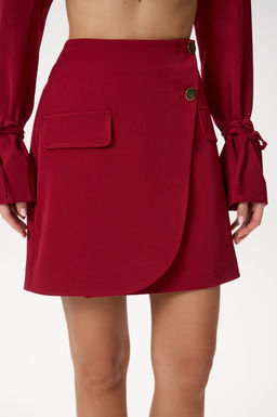 Юбка Бонни (бордовый) - Эльза фото 14