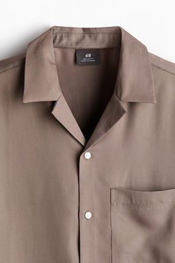 Camisa resort de lyocell Regular Fit - H&m фото 7