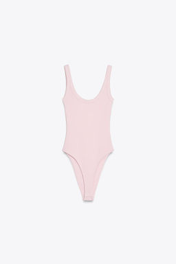 RIBBED BODYSUIT - Zara фото 18