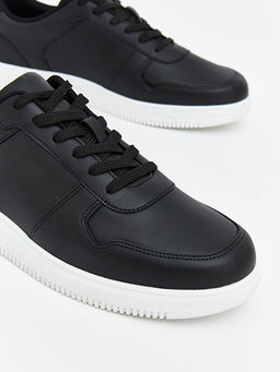 Deri G?r?n?ml? Erkek Spor Ayakkab?