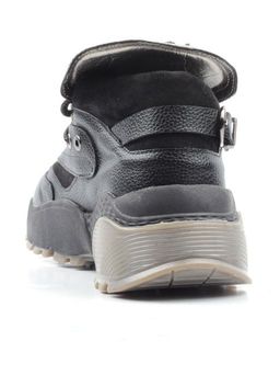 05-B5-47 BLACK Кроссовки женские (искусственные материалы) - Фабричный китай фото 7