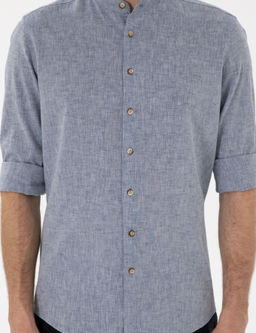 Lacivert Regular Fit Uzun Kollu G_mlek - Pierre cardin фото 6