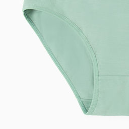 Трусы женские слипы, цвет зеленый, р-р 44-46