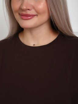 Футболка Хлопок 95%, лайкра 5% Классика аква - Ивассорти фото 65