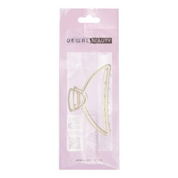 Заколка-краб, цвет золотой матовый DEWAL BEAUTY 3004BD