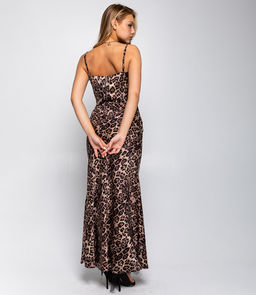 Костюм #БШ2503, бежевый,коричневый