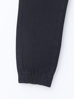 Beli Lastikli Erkek ?ocuk Kargo Jean Pantolon - Waikiki фото 3