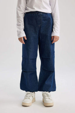 Брюки для бега с парашютом для девочек - Defacto фото 8