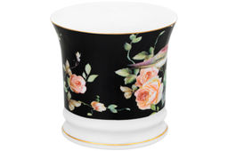 Кружка 170 мл 10,5*8*7,5 см Певчие птички на черном NEW BONE CHINA - Elan gallery фото 7