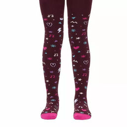 Колготки дет. SOF-TIKI 7С-38СП, 128-134 (10) - 518 бордо