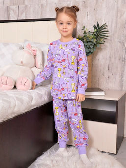 BK3010PJ.С1 Пижама для девочки - Almond фото 6