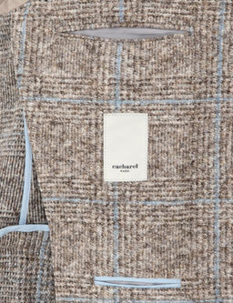 Светло-коричневая приталенная куртка - Cacharel фото 6