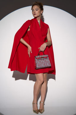 Платье Мариона (красный) - Эльза фото 12