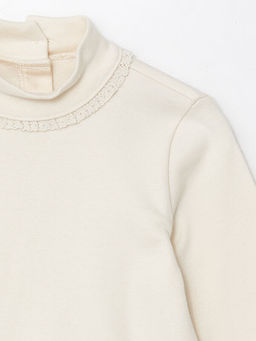 Yar?m Bal?k?? Yaka K?z ?ocuk Ti??rt - Waikiki фото 2