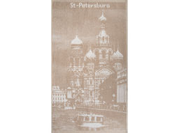 6с103.512ж2 Петербург (лен3) Полотенце махровое 50х90см