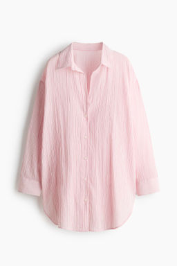 Camisa larga de algod?n - H&m фото 4