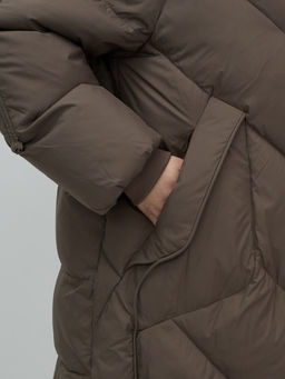 Пальто двубортная зимнее утепленное Бренд: Visdeer  фото 11