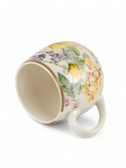 Кружка круглая ЖЕЛТЫЕ РОЗЫ 480мл - SIJ фото 3