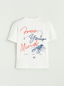 Bask?l? Erkek ?ocuk Ti??rt