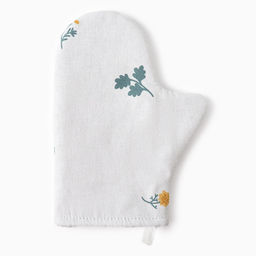 Варежка-прихватка Этель. Полевые цветочки, 20?27 см, рогожка 176 г/м?, 100% хлопок