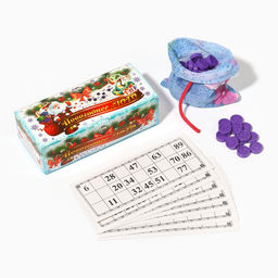 Русское лото подарочное «С Новым годом», 24 карточки